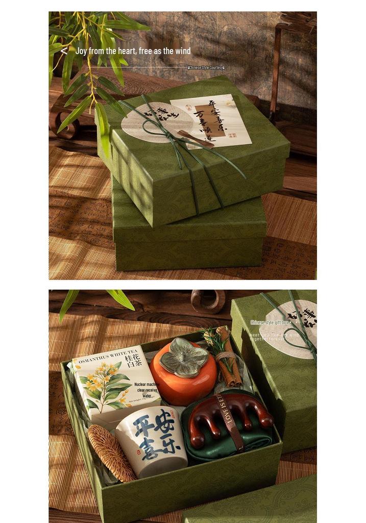 High-End Year of the Horse Luxury New Year Gift Box for Company Festivities and Souvenirs
