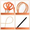 1Pc Sewer Dredger Hair Hair Convenient Cleaning Cleaning Hook Floor Drain Sink Bathroom Kitchen Sticky Dredging Artifact
