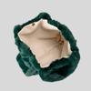 Plush Bag Simple Underarm Crossbody Solid Color Handbag Casual Tote Bag