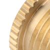 5PCS Fine Mist Misting Nozzles Gold Garden Cooling System Nozzles Fog Nozzles  Dust Reduction Use