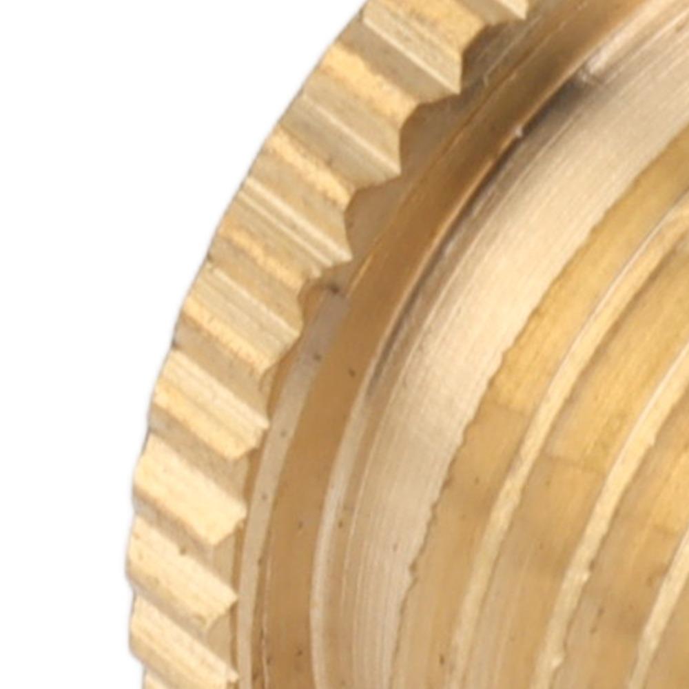 5PCS Fine Mist Misting Nozzles Gold Garden Cooling System Nozzles Fog Nozzles  Dust Reduction Use