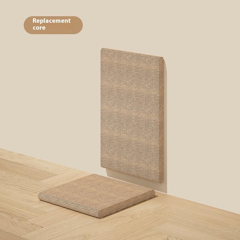 

Вертикальная когтеточка с колокольчиками, столбик, гофрированный картон, устойчивая к царапинам доска, износостойкая, игрушка для кошек, защита мебели A4