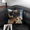 NNavia GenshinN Anime Cushion Cover Natural Linen Organic Fabric DoubleSided Printing Sofa Home Decor Gift Pillow Case