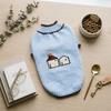 Cartoon Bichon Sweater Warm Pet Clothes Winter Small Medium Dog Knitted Pullover Thickened Maltese Two-Legged Clothes
