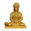 4.5 Inch Bajrangbali Statue with Gada/Hanuman Ji/Sankat Mochan/God Idols for Home/Car Dashboard/Office Desk/Murti