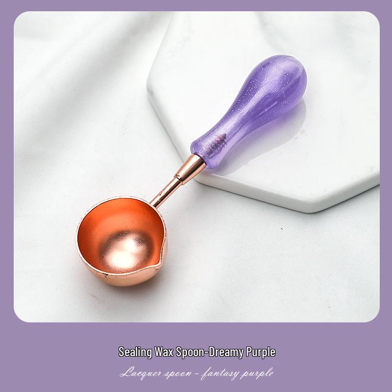 

Мечтательная плавильня для восковых печатей-пузырей с ложкой