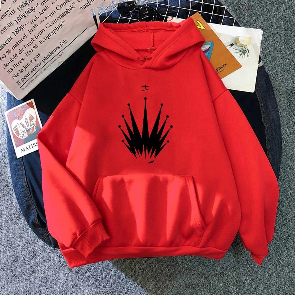 

Аніме Bleach Thousand Year Blood War Kenpachi Bankai Hoodies Зимовий унісекс Толстовка з круглим вирізом Весна/осінь Толстовка Sudaderas 3XL
