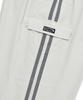 PHYSICAL DEPARTMENT Color Block Stitch Track Pants Ivory