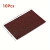 10 Pieces Diamond Sponge Wiping Kitchen Cleaning Magic Wipes Bottom Cleaning Tools Dirt Removal Cutting Board Stainless Steel Pot Cleaning Brushing