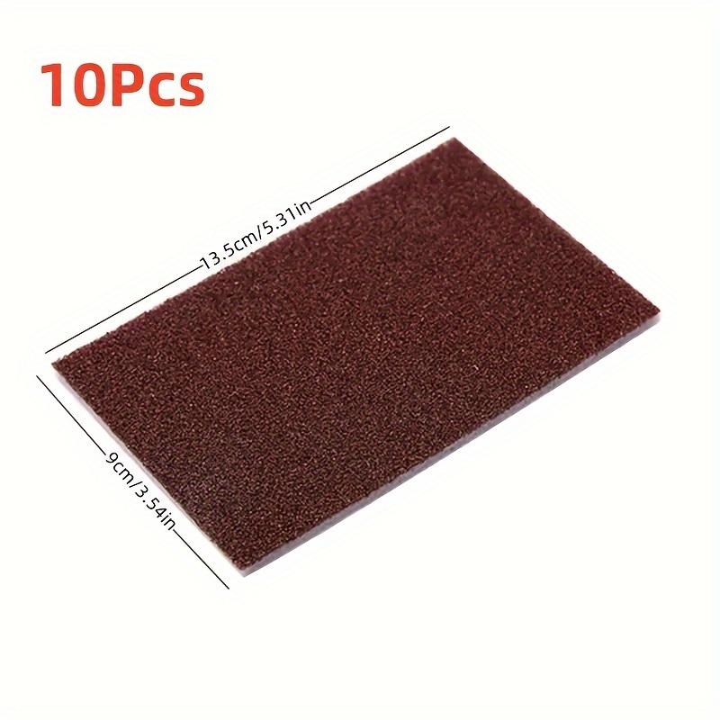 10 Pieces Diamond Sponge Wiping Kitchen Cleaning Magic Wipes Bottom Cleaning Tools Dirt Removal Cutting Board Stainless Steel Pot Cleaning Brushing