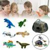 Adorable Plush Dinosaur Toys Set Featuring Realistic Pterodactyl T-rex And Long Neck Dinosaurs For Home Decoration