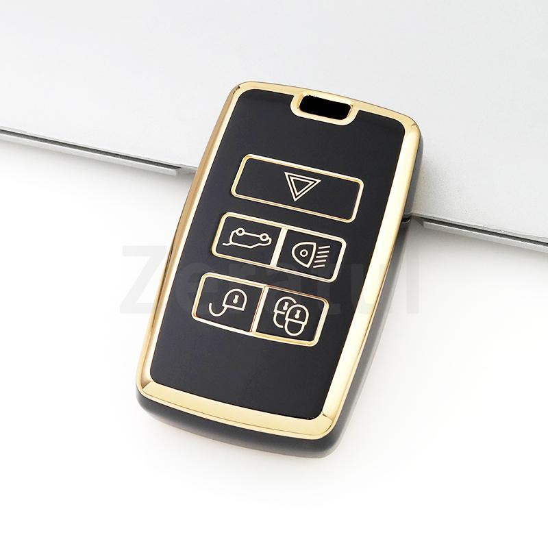 Soft Tpu Car Remote Key Case Cover For Land Rover Discovery Sport Velar Range Rover Evoque For Jaguar Xe E-Pace Xf Shell Fob