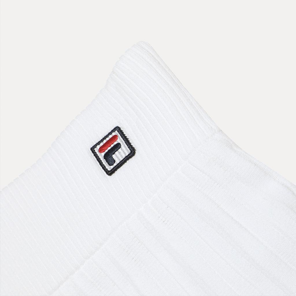 FILA Pleated Tennis Mid-Rise Fitted Skirt Women skirts Jade-White A11W333311F-WT