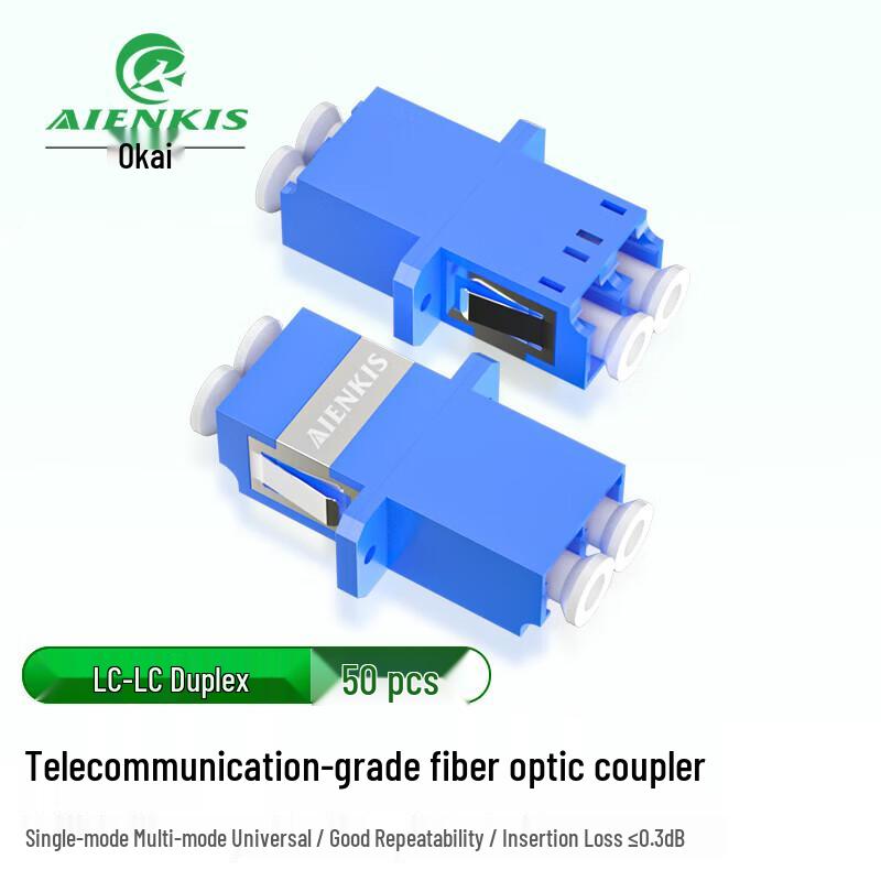 AIENKIS Telecom-Grade Fiber Optic Adapters