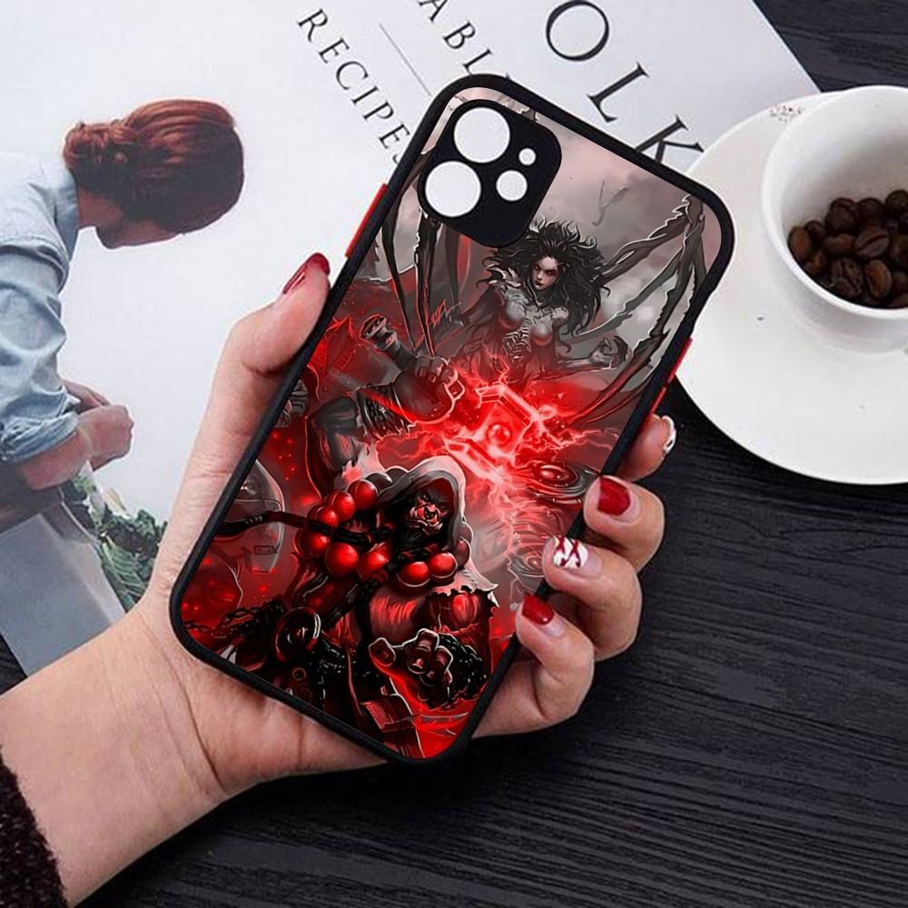 World Of Warcraft Phone Case For iPhone 18 14 11 12 13 Mini Pro Max 8 7 Plus X XR XS MAX Translucent Matte Cover