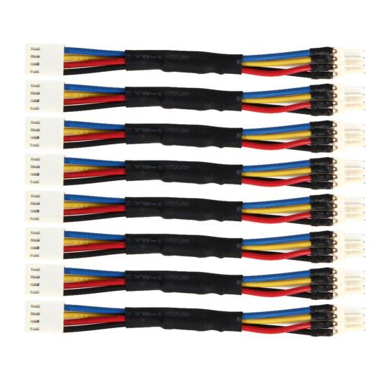 CPU Fan Speed Reduction Cable 4-Pin Male To Female PWM Temperature Control Noise Reduction Computer Cooling Fan Deceleration Line Speed Regulating