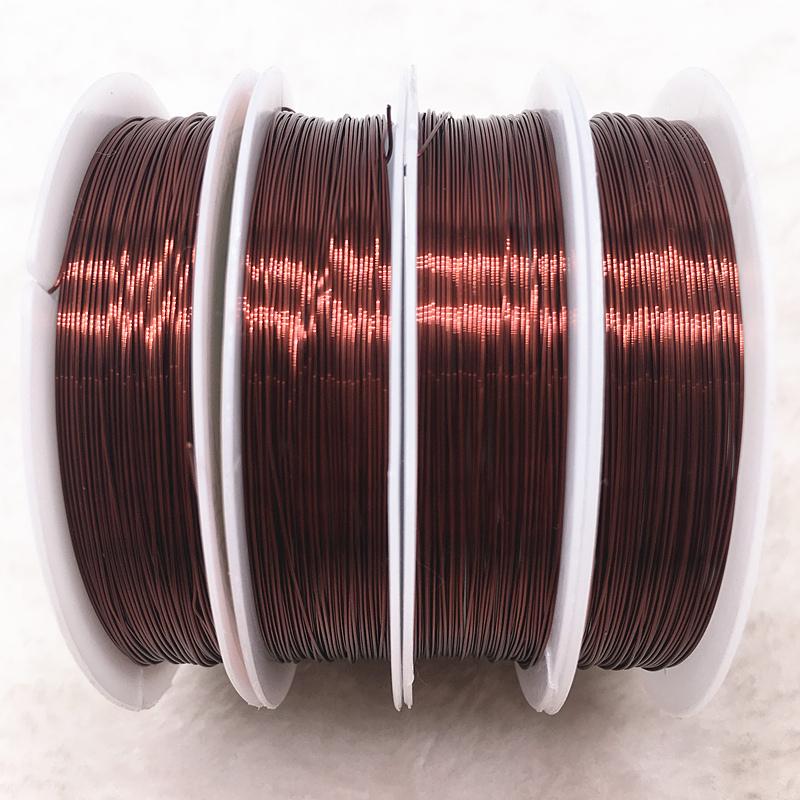 New 0.3/0.4mm Colorful Copper Wires Beading Wire for Jewelry Making DIY Handmade Accessories