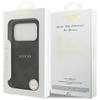 Guess 4G Circle Classic Logo MagSafe case for iPhone 17 Pro black