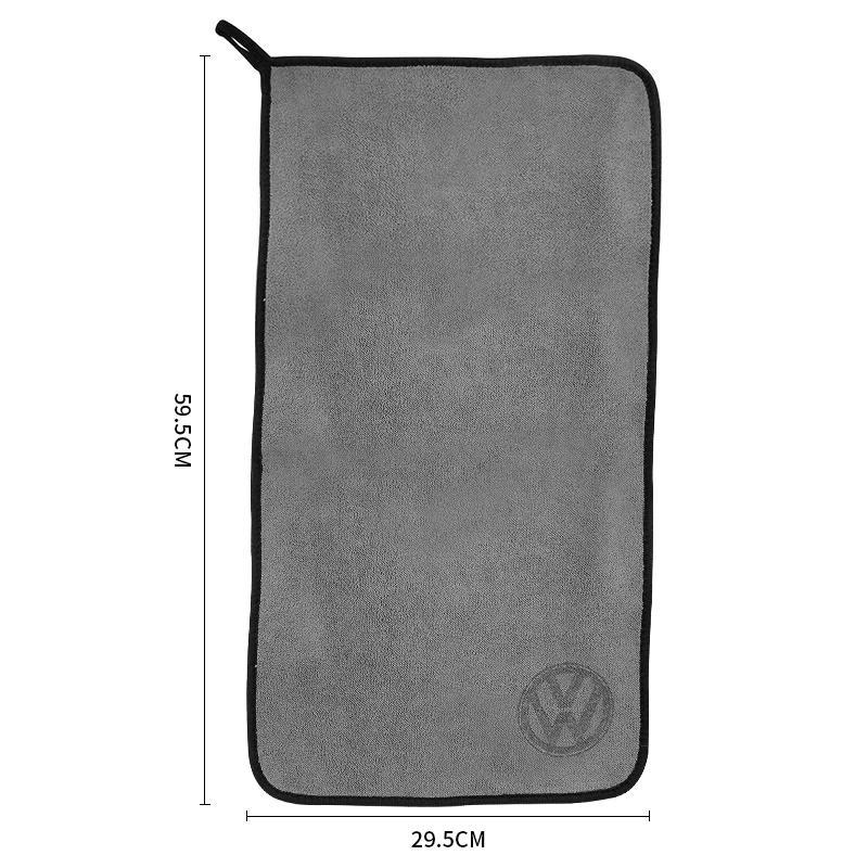 For VOLKSWAGEN VW Car Wash Microfiber Towel Auto Cleaning Drying Rag Cloth For Volkswagen VW Golf 5 6 Polo Passat Tiguan Touran