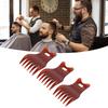 3PCS Smooth Edges Wide Tooth Combs Compact Size Detangling Comb Styling Comb Set  Home Use