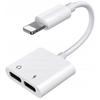 Adapter Splitter 1X2 Lightning Audio+Av For Iphone X 12 13 14