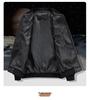 Men's Retro Loose-Fit Leather Jacket - Spring/Autumn Korean Casual Style Workwear Lapel Motorcycle Jacket