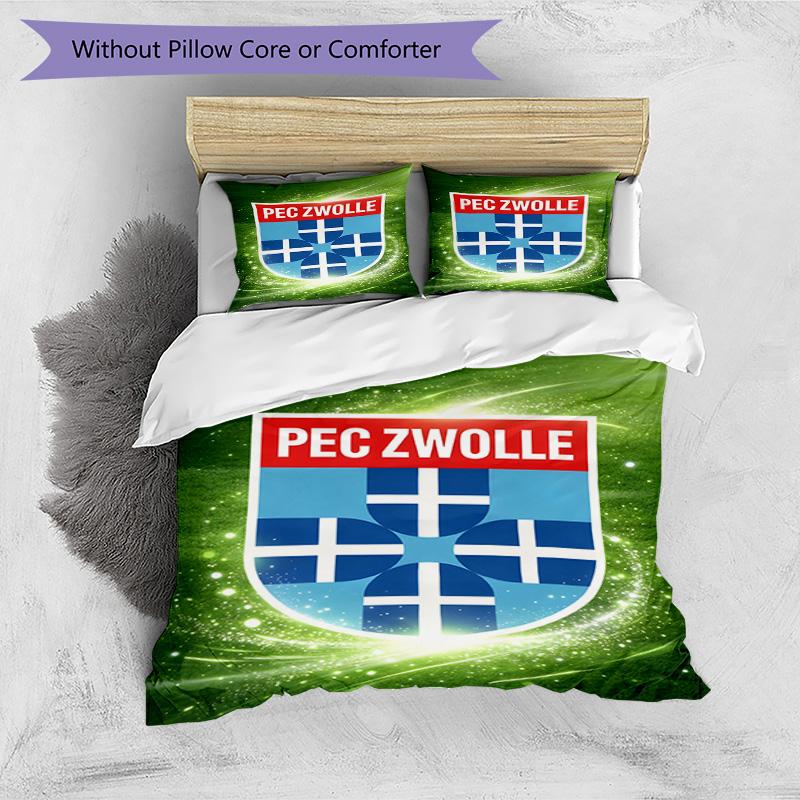 3pcs Duvet Cover Set (1*Duvet Cover + 2*Pillowcase, Without Core), PEC Zwolle Print Bedding Set, Bedroom Decor, All‑Season, Birthday Gift