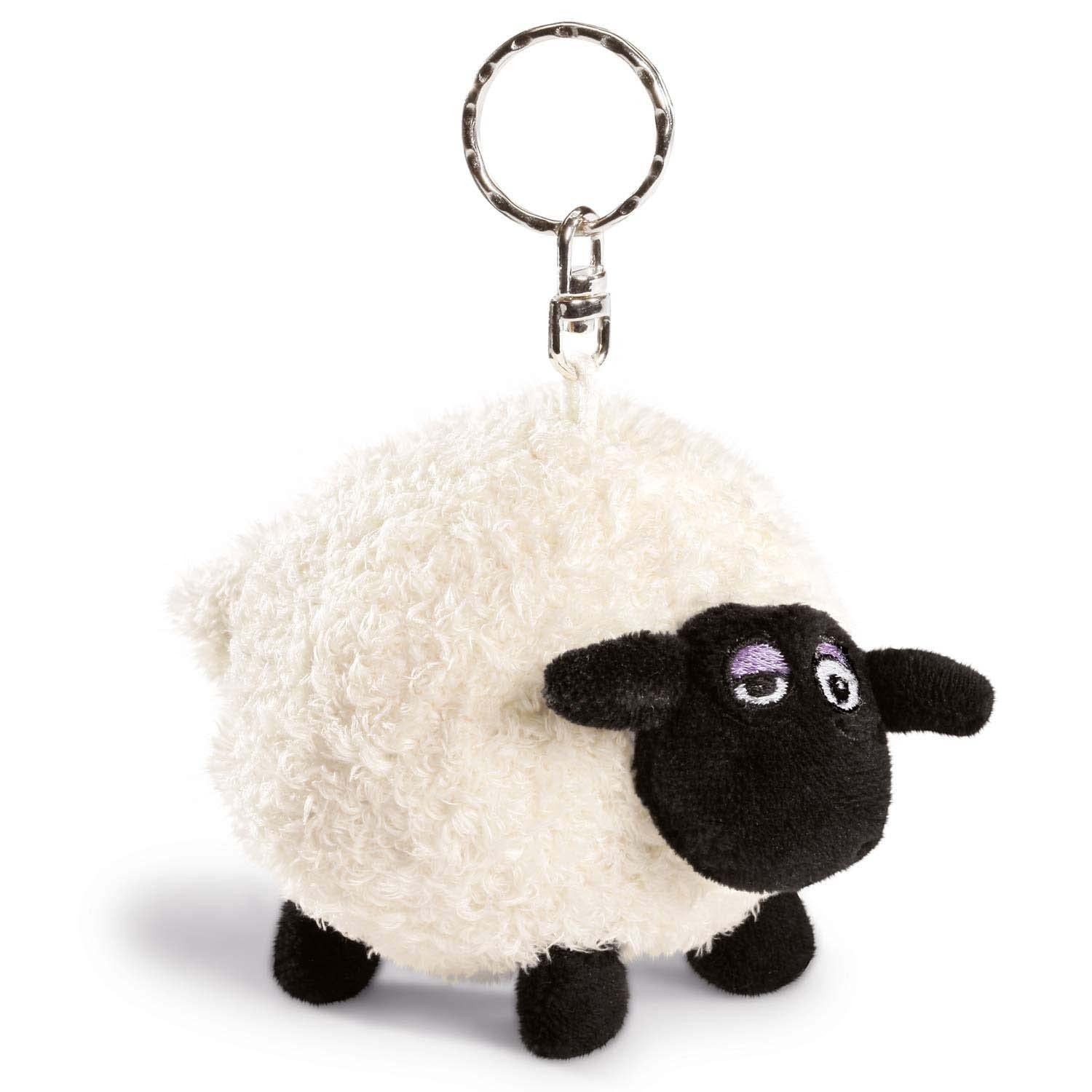 

Shaun the Sheep NICI Shirley Key Ring 10cm белый