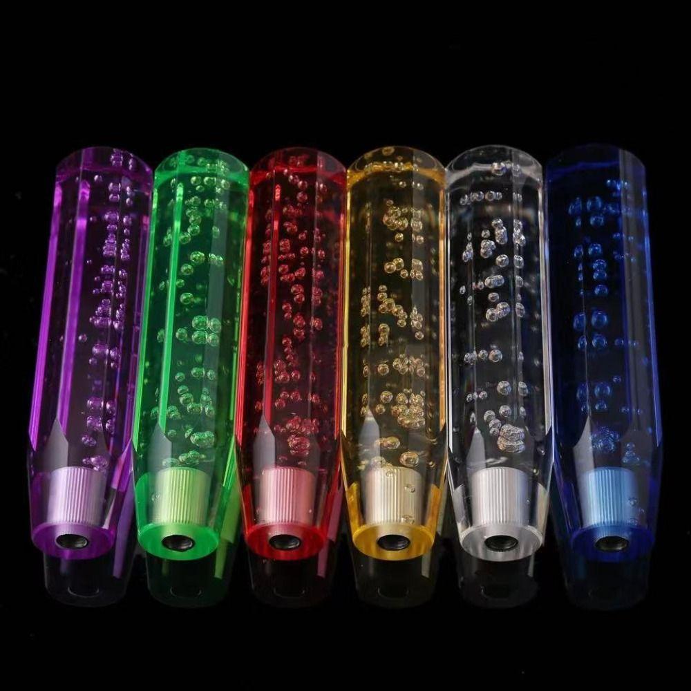Crystal Transparent Gear Shift Knob Bubble Design Crystal Gear Knob Car Accessories