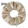 Cloth Hair Ties with Zipper Pocket Scrunchies Hidden for Women, Elastic Tie Convenient Gym Small Items Keys And Coins, Satin Accessories Daily
