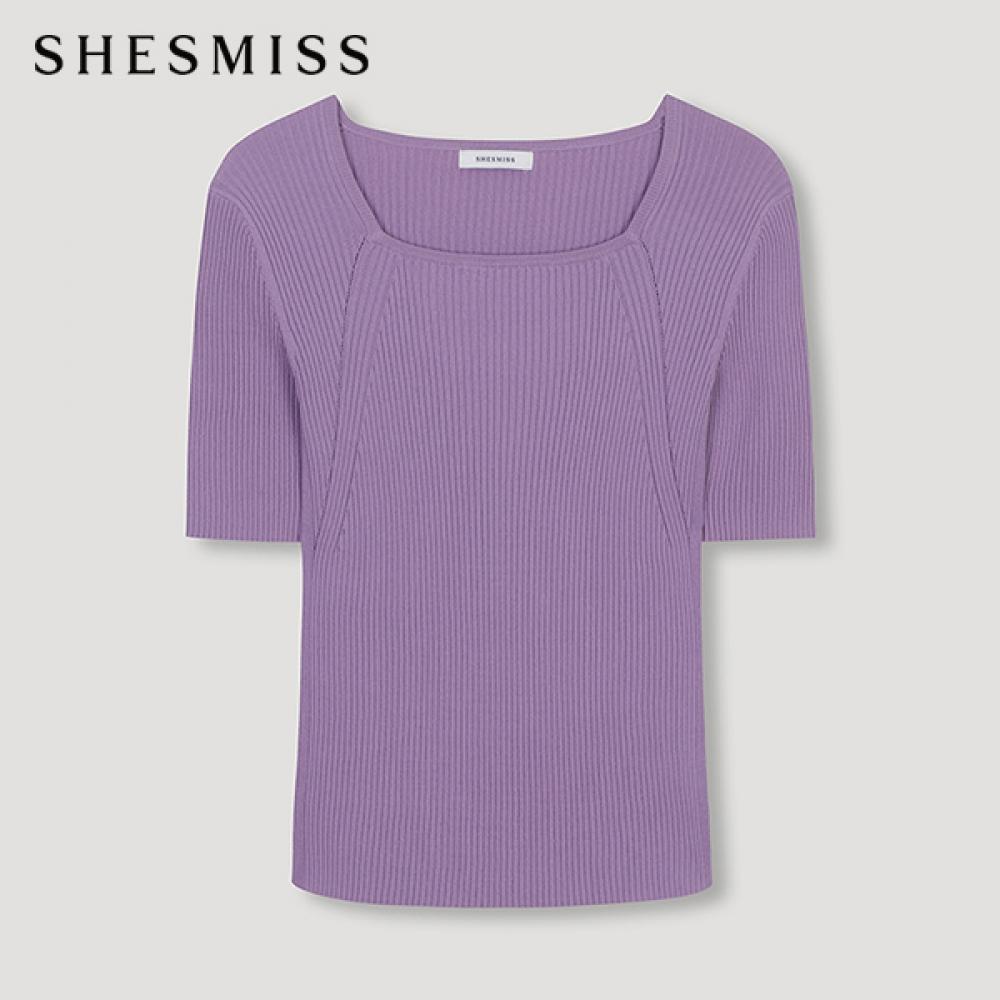 

She S miSS Топ с квадратным вырезом и резинкой SSkpon22630 Pu purple/55