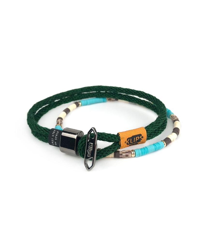 Klips Urban Zayed Green + Acer Men'S Set Bracelet