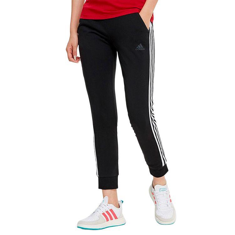 Adidas Essential Tapered Fit Sports Pants Women Pants Black EH3885