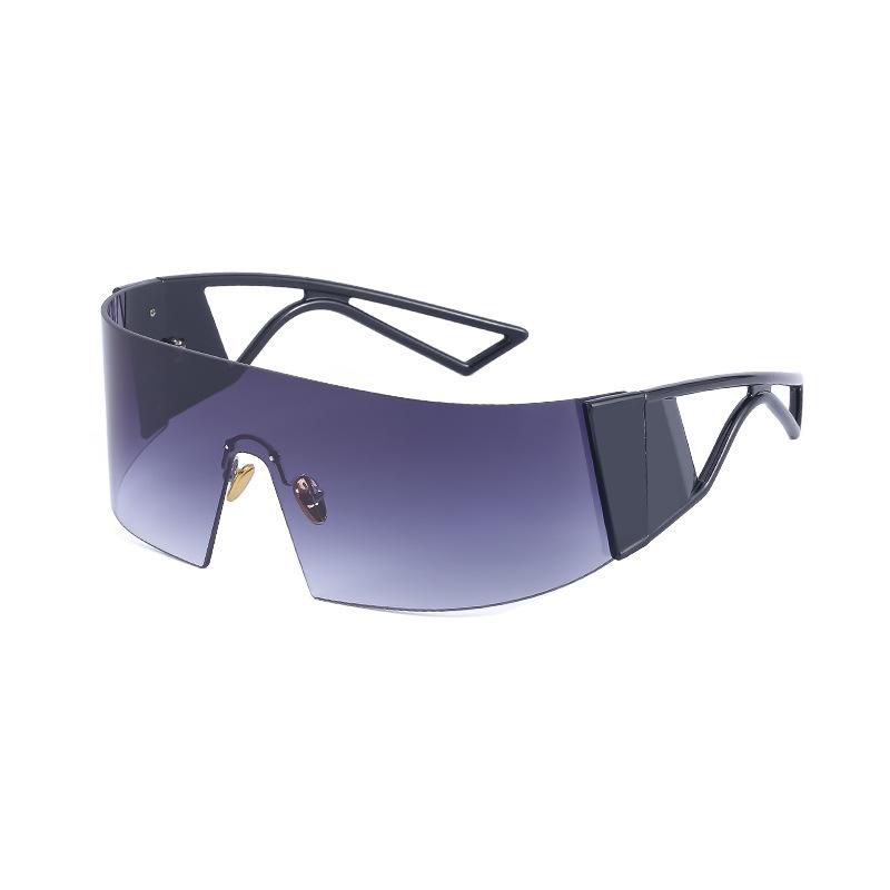 New All-in-one Sunglasses for Women Trendy In Europe and America Large Surround Frame Sunglasses for Men Outdoor Cycling Sports Glasses