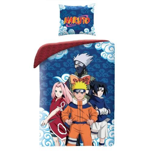 Naruto Swirling Clouds Reversible Duvet Set
