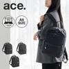 Ace Laprim Backpack, A4 Size, 13.3-inch PC Capacity, Bottle Holder, Two-Compartment Design, No. 68801