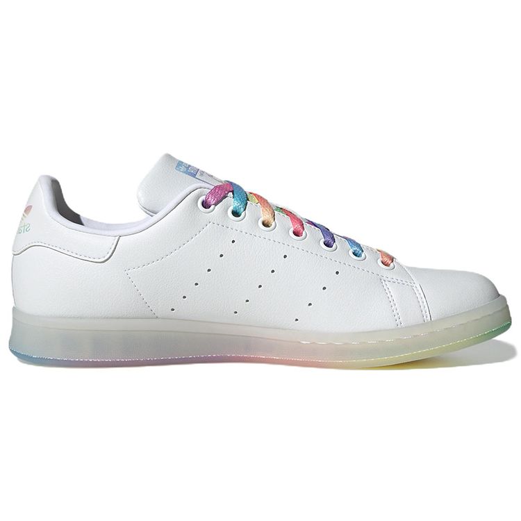 Adidas Originals Stan Smith Casual Slip-Resistant Durable Low-Top Sneakers Unisex Sneakers White GW9680