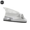 Wind Power Shark Fin Shaped Car Antenna Receiving Signal Styling Light Warning LED Accessories Auto Antenna Flashing Car