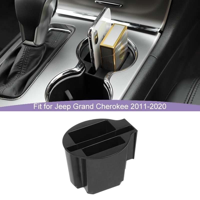 Fit For Jeep Grand Cherokee 2011-2020 Cup Holder Storage Box Organizer Container Stowing Tidying Accessories