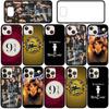 for Samsung Galaxy S25 S24 S23 iPhone 17 16 15 Xiaomi Redmi Note 14 13 12 11 Plus Pro Max XR A37 A57 Phone Case Ring Potters Cartoon Logo OPPO Huawei