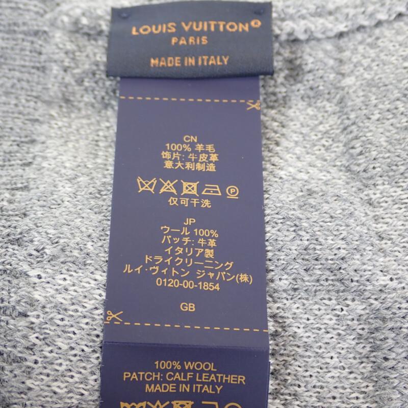 Louis Vuitton M77985 Knit Cap Gryclair Wool Mens