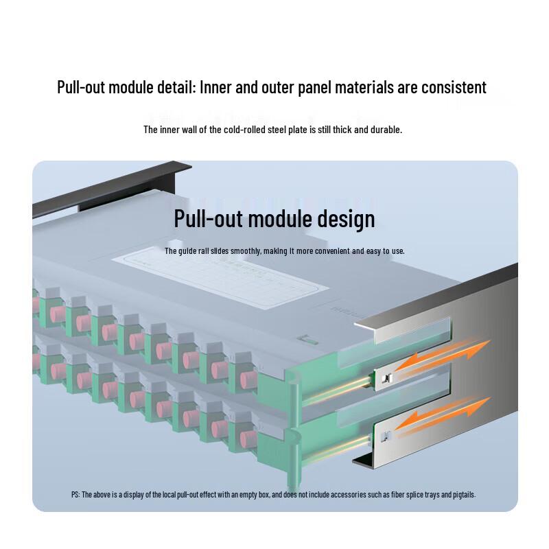 SAMZHE 12-Core SC Single-Mode 19-inch Rack-Mount ODF Fiber Distribution Frame