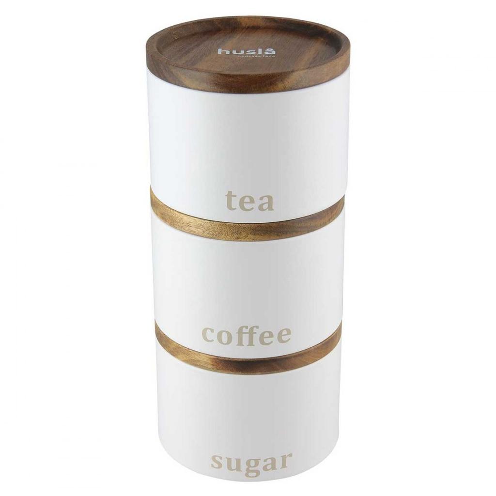 HUSLA KITCHEN CONTAINER SET white 73948