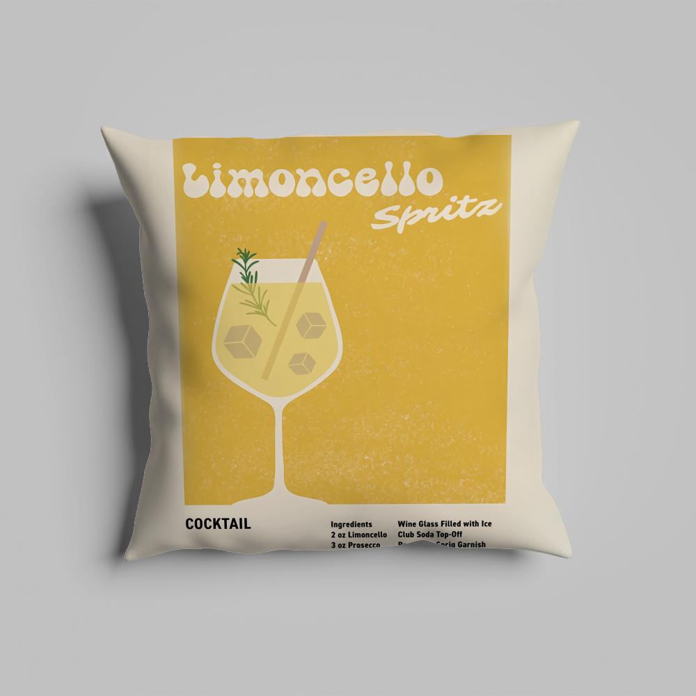 Pillow Case luxurious home office, sofa decorative Multi sized car seat cushions, pillowcases Limoncello Cocktail