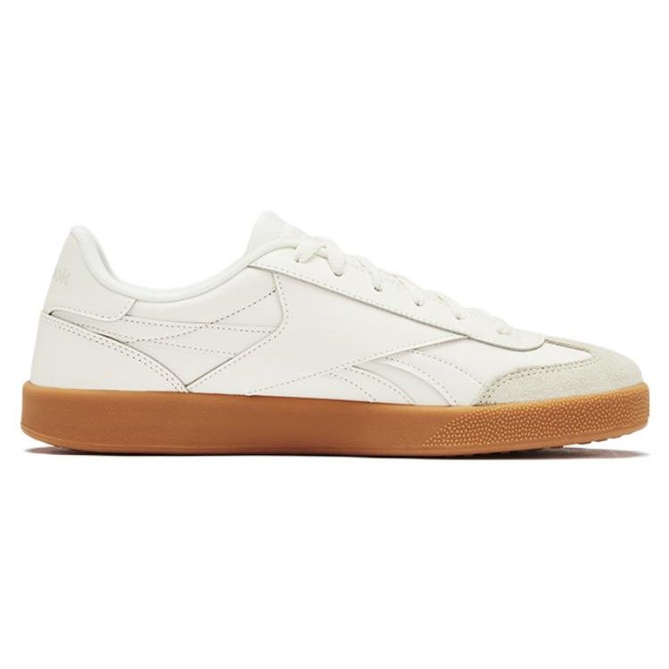 Reebok Smash Edge Low Top Sneakers Unisex Sneakers White Brown HQ6461