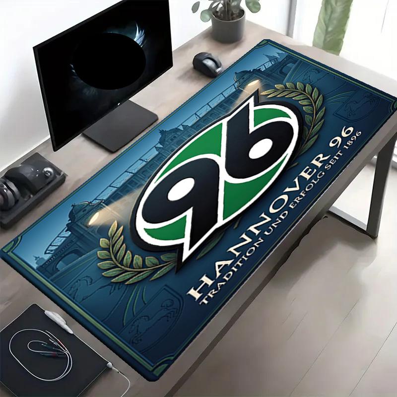 Hannover 96 Football Print Mouse Pad, Anti‑Slip Desktop keyboard Mat, for PC Laptop Gaming Working Daily Use, Cool Festival Surprise Gift