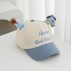 Cartoon Pony Baby Duck Tongue Hat: Korean Style, Versatile, Cute Sun Protection Baseball Cap for Boys and Girls - Spring New Arrival