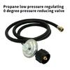 Universal Gas Grill Regulator and Hose Low Pressure Gas Regulator Replacement with Hose Easy To Installation