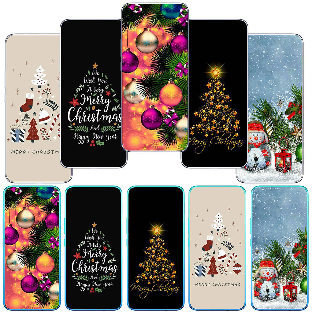 

Чехол для телефона Motorola Moto Edge 40 30 neo G54 G24 G84 iPhone 15 14 Xiaomi Redmi Note 13 12 11 Pro Samsung Galaxy A54 Deer Merry Christmas Tree