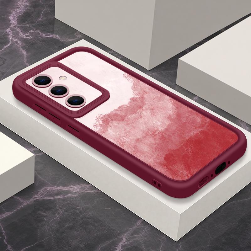 Watercolor Marble Case For Samsung S26 S25 Ultra S24 S23 S22 S21 FE A18 A54 A55 A16 A26 A36 A56 A17 A27 A37 A57 5G Shockproof Bumper Cover